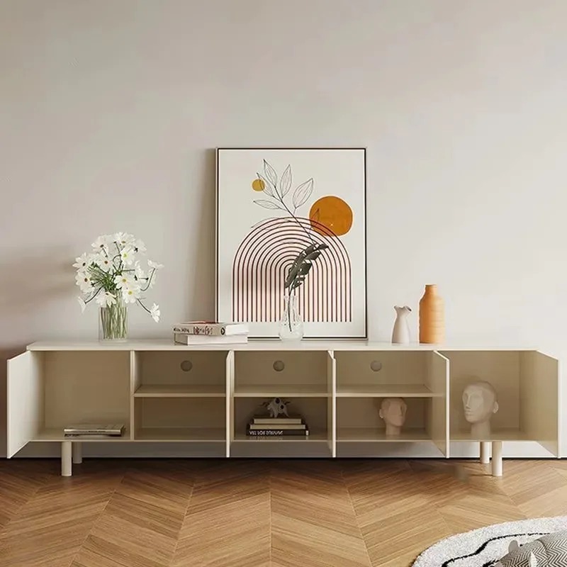 Interior Design Tv Room - 럭셔리 화이트 TV 스탠드 우아한 수납