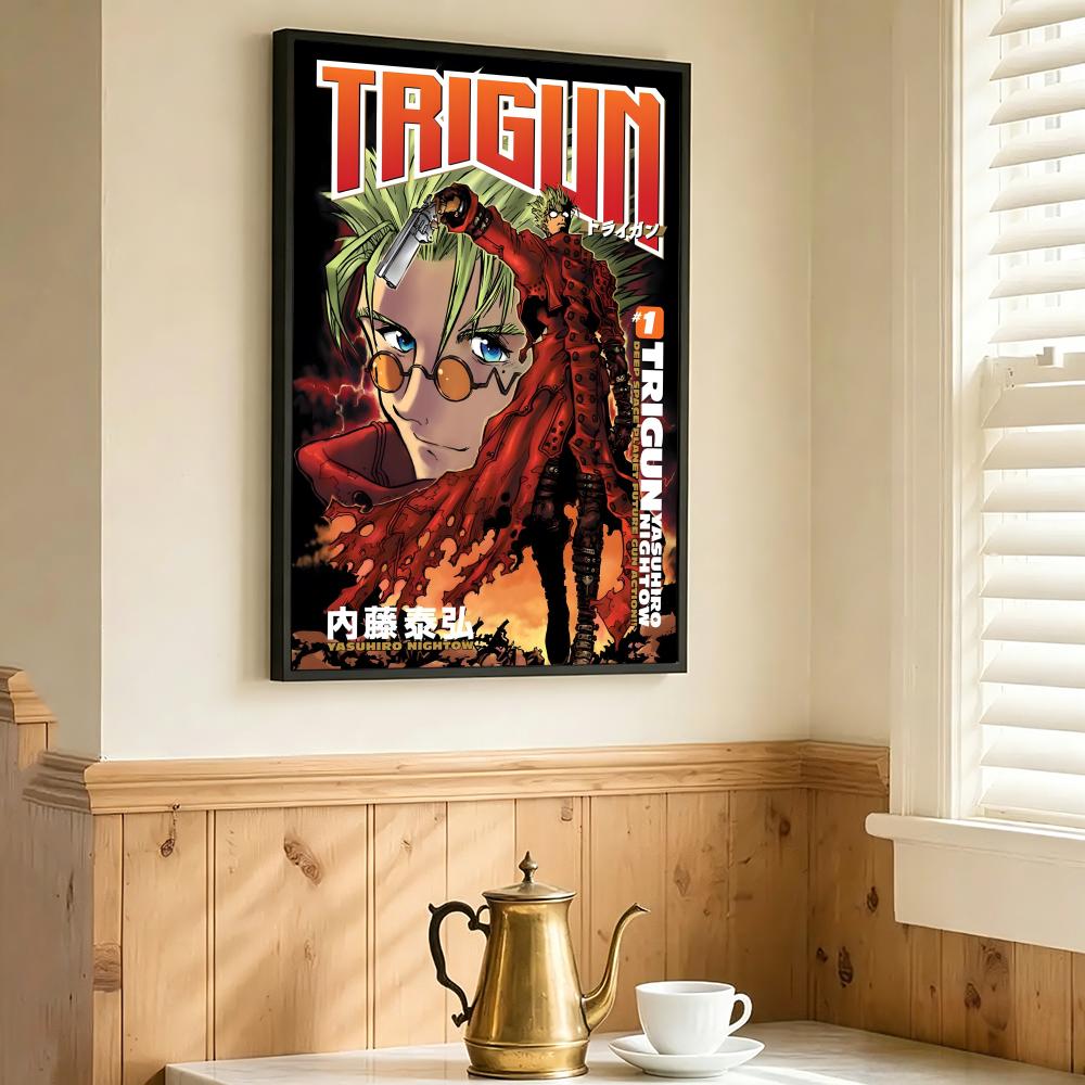 TRIGUN STAMPEDE 포스터 룸 홈 인테리어 인 - Interior Design Poster 리뷰 및 가격