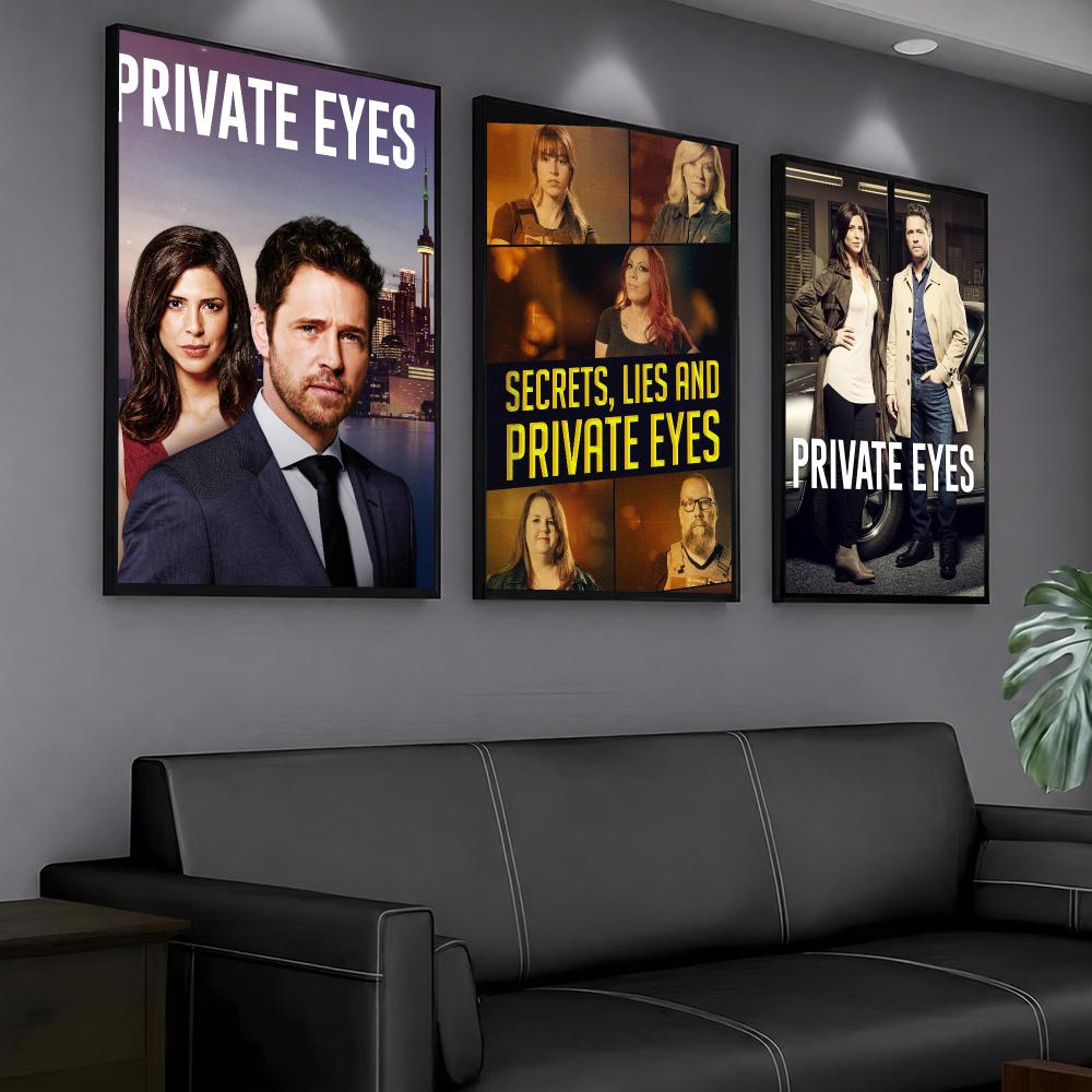 TV 시리즈 P-프라이빗 아이즈-S 그림 서예 우아한  - Interior Design Tv Room 리뷰 및 가격