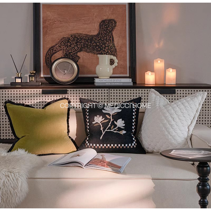 메디치 홈 2024 인테리어 디자인 던지기 베개 케이스 - Interior Design Ideas 리뷰 및 가격