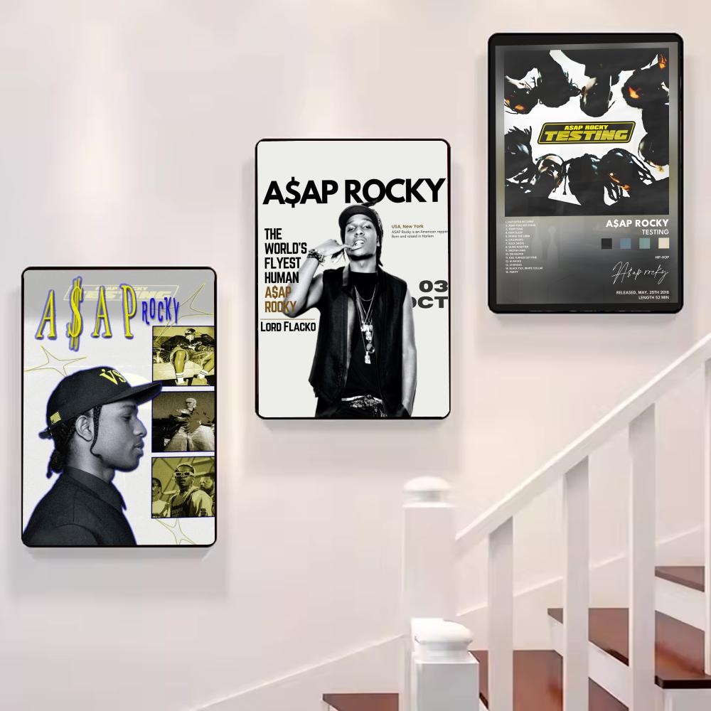 A-AP 록키 A-ASAP 랩 앨범 페인팅 캘리그래피  - Interior Design Poster 리뷰 및 가격
