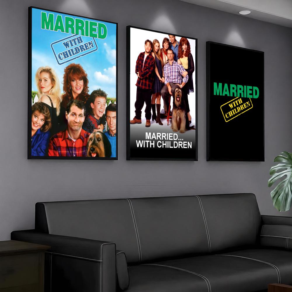 TV 시리즈 M-마리드 위드 차일드-엔 그림 서예 우아 - Interior Design Tv Room 리뷰 및 가격