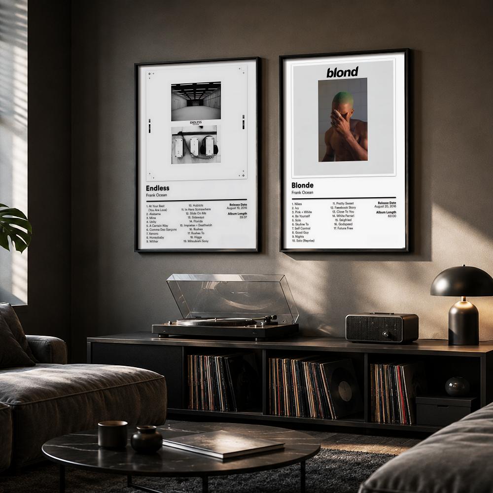 F-Frank Ocean 랩퍼 음악 그림 서예 캔버스  - Interior Design Poster 리뷰 및 가격