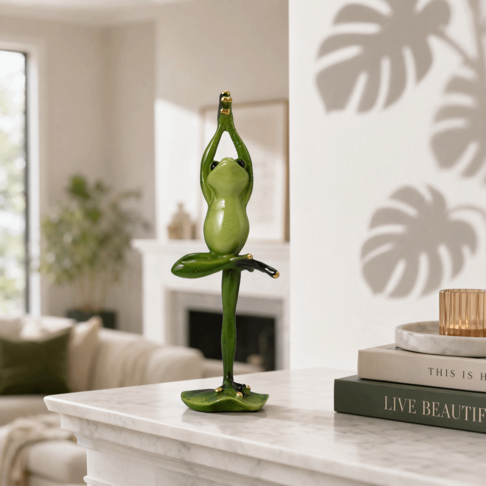 레진 요가 포즈 양서류 레진 피규어 4가지 선택 가능한 - Interior Design Of House 리뷰 및 가격