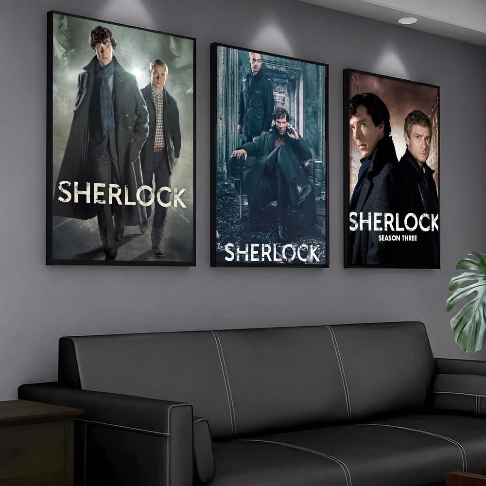 TV 시리즈 S-셜록-K 그림 서예 우아한 식물 장식  - Interior Design Tv Room 리뷰 및 가격