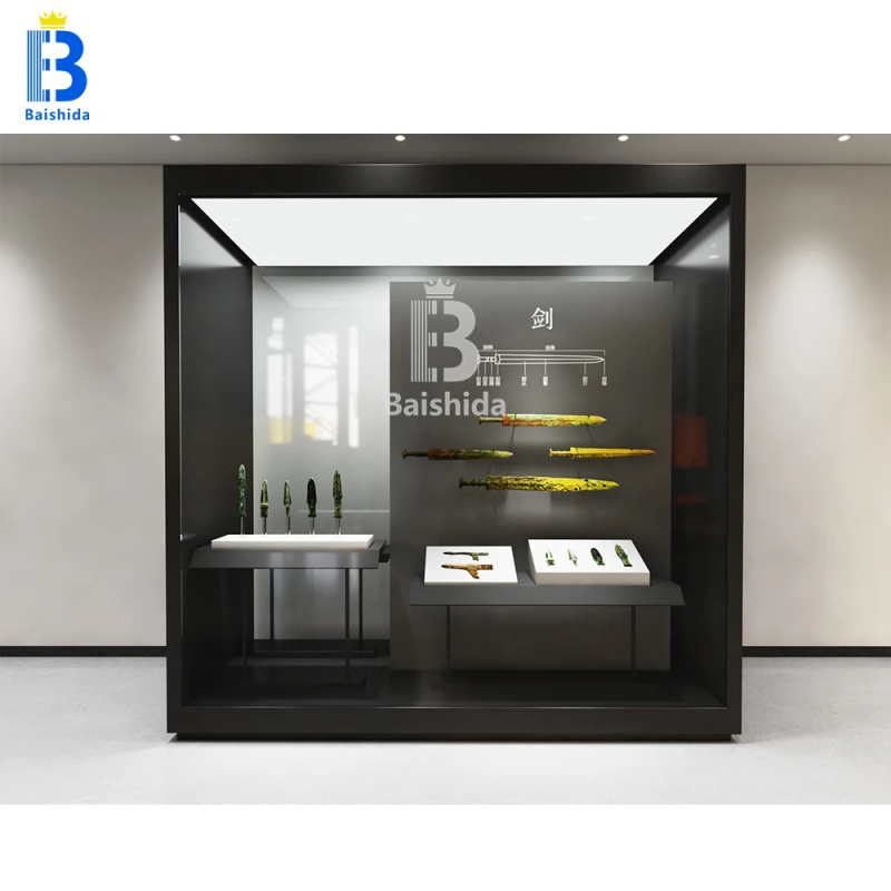 맞춤형 앤틱 예술 유화 박물관 전시 캐비닛(LED 조명 - Interior Design Exhibition 리뷰 및 가격