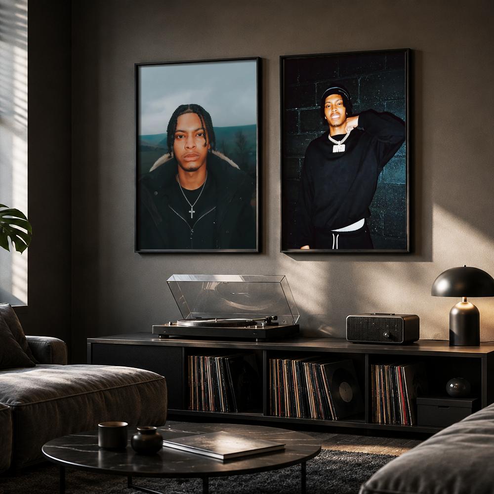 N-Nemzzz 랩퍼 앨범 그림 서예 캔버스 포스터 복 - Interior Design Poster 리뷰 및 가격